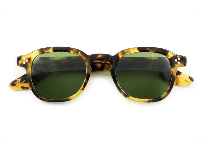 Moscot Momza Sun Heritage Tortoise 49 Calibar Green