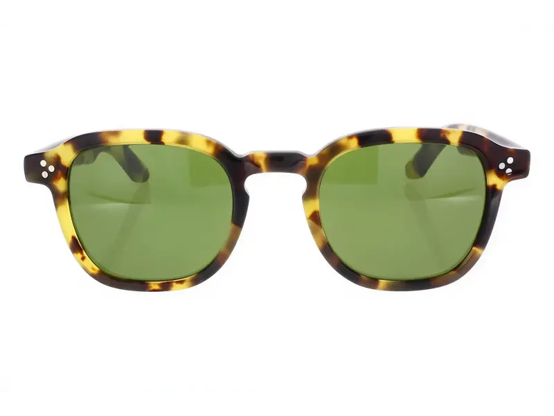 Moscot Momza Sun Heritage Tortoise 49 Calibar Green