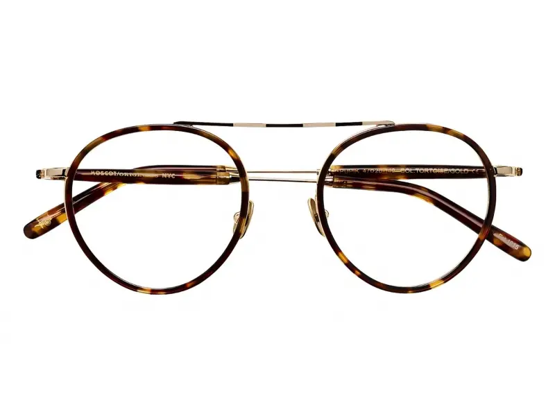 Moscot Pupik Citron/Tortoise Gold 47