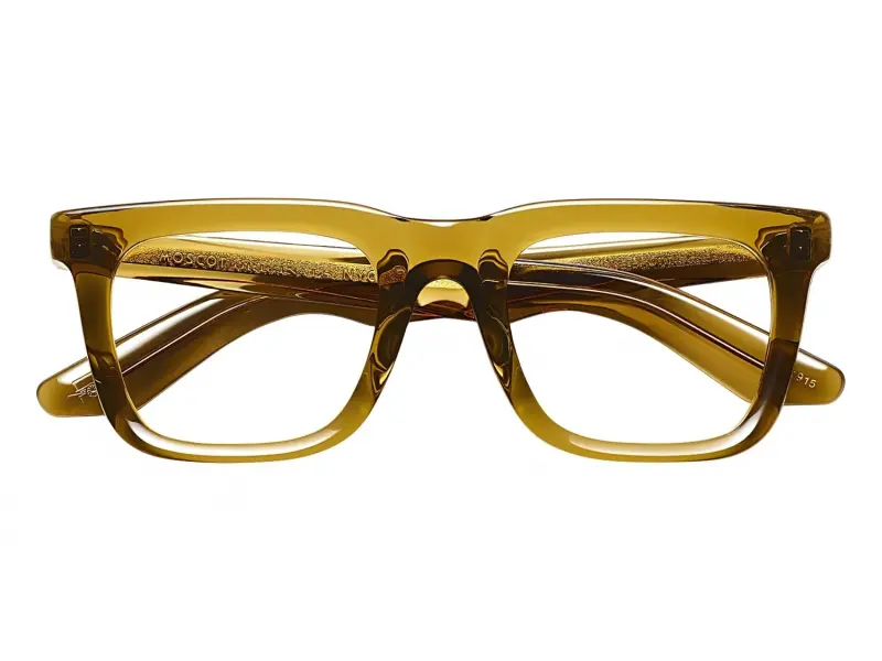 Moscot Rizik Olive Brown 49