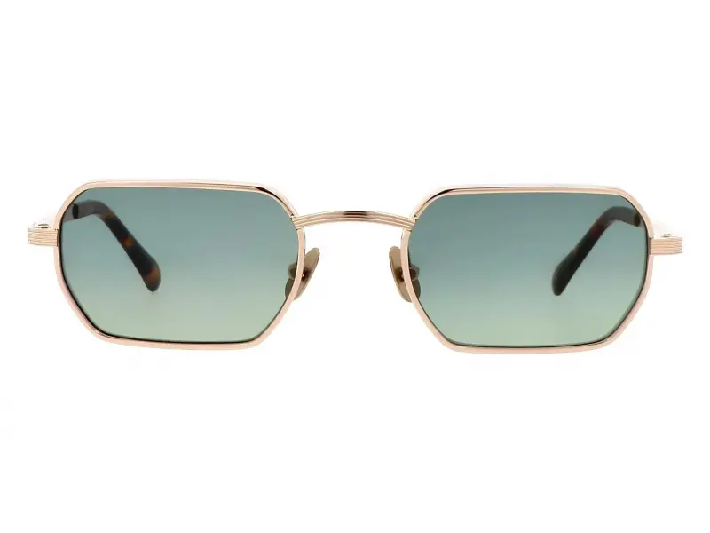 Moscot Shmooz Sun 48 Gold Forest Wood