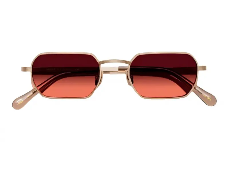 Moscot Shmooz Sun 48 Rose Cabernet