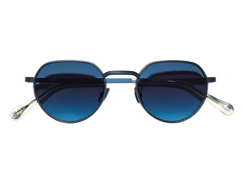 Moscot Smendrik Sun 51 Navy Denim Blue