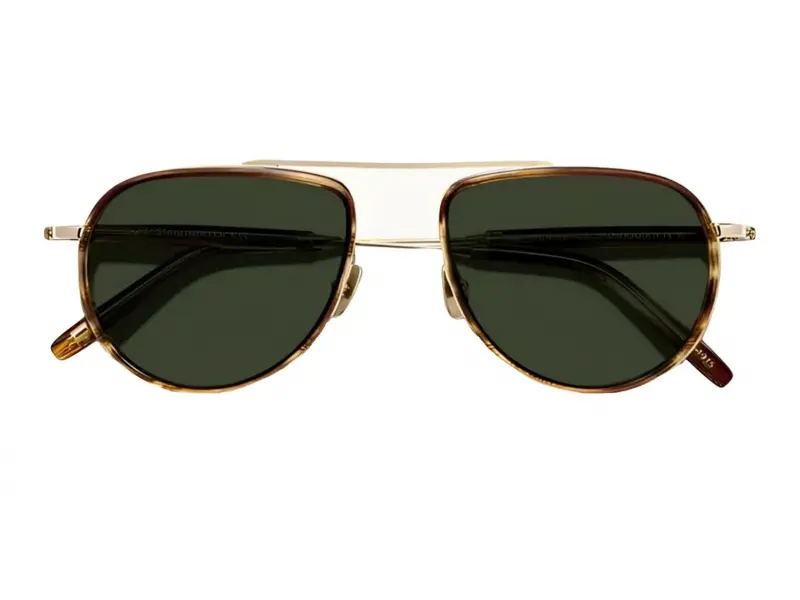 Moscot Traif Sun 52 Bamboo/Gold G15 Pl