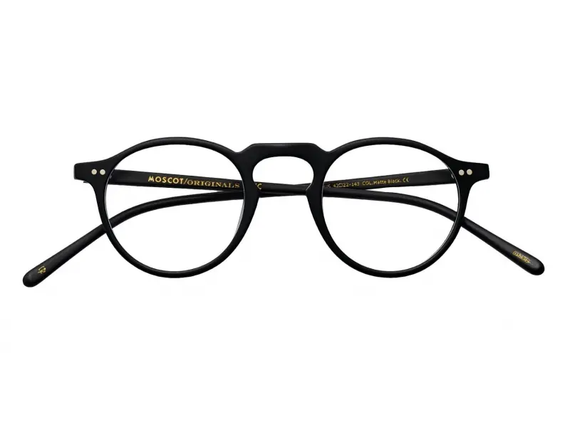 Moscot Tuchus Matte Black 42
