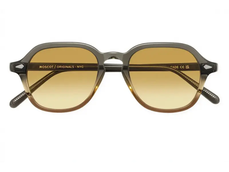 Moscot Yenem Sun Grey Brown Fade 50 Chest Fade