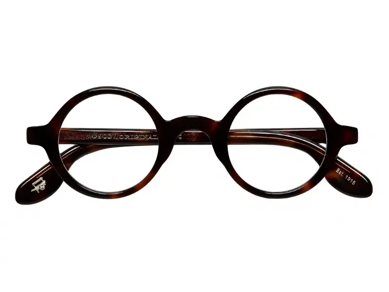 Moscot Zolman 42 Amber Tortoise