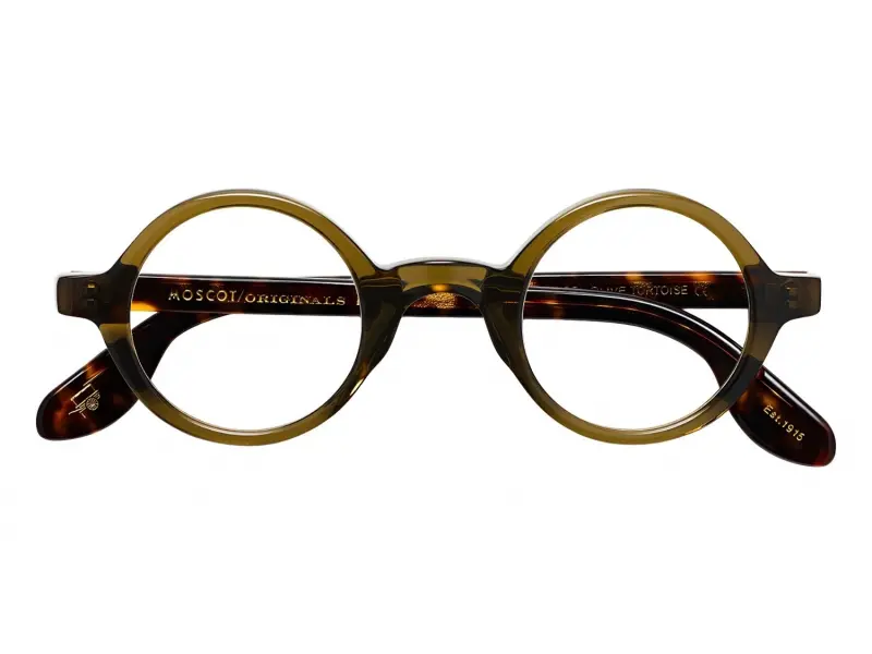 Moscot Zolman 42 Olive/Tortoise