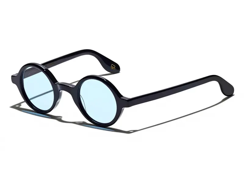 Moscot Zolman Sun Black 42 DG-37 Blue