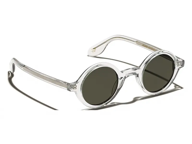 Moscot Zolman Sun Light Grey 42 G15 Lenses