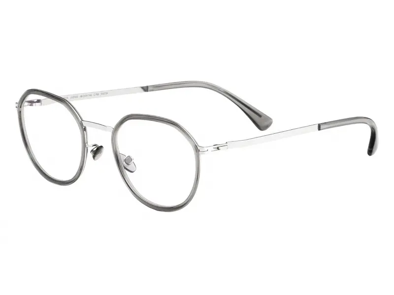 Mykita Justus A74 Shiny Silver/Clear Ash 766