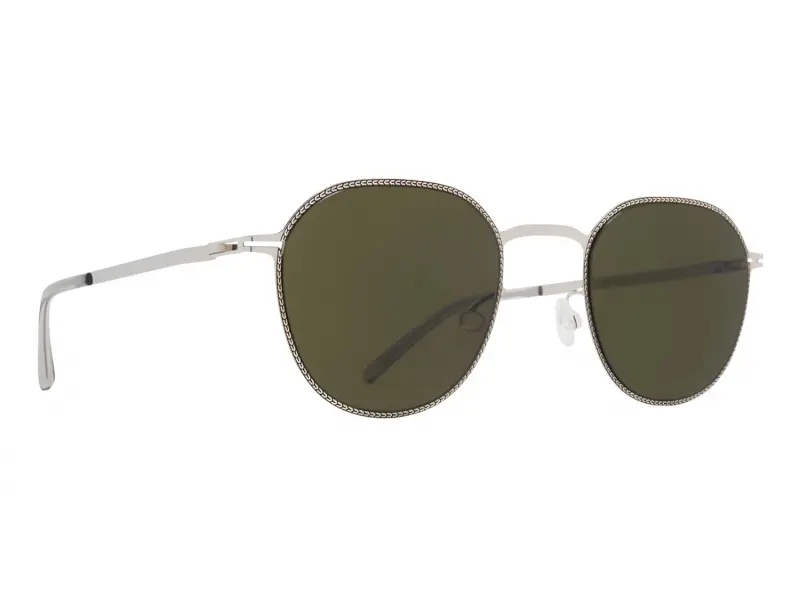 Mykita Talvi Silver/Black Raw Green SLD 052