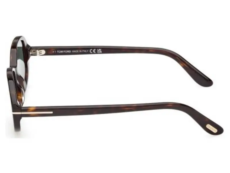 Tom Ford TF1364 01A Koyu Havana Yeşil Unisex Güneş Gözlüğü