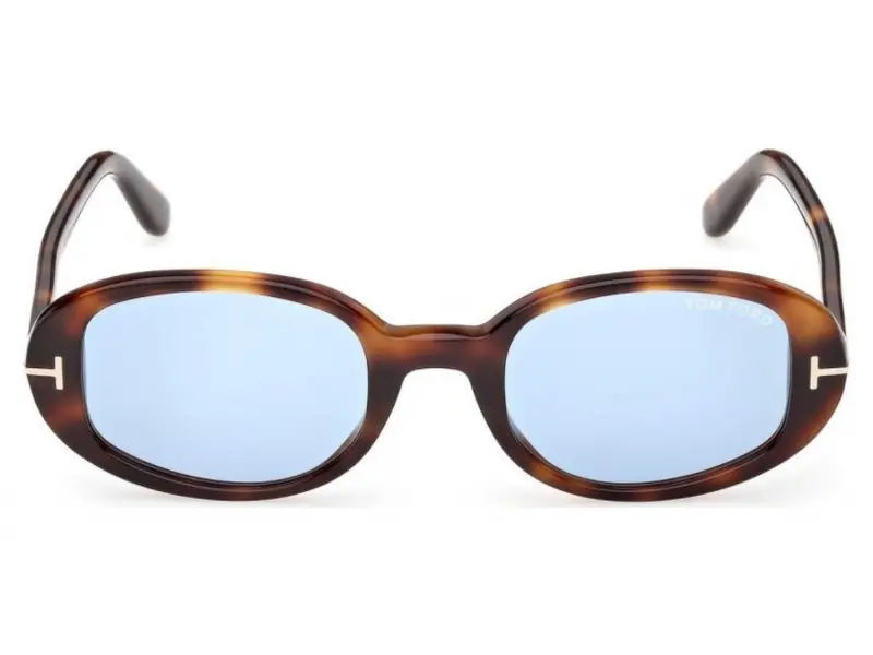 Tom Ford FT1364 52N 49 Koyu Havana Yeşil Unisex Güneş Gözlüğü