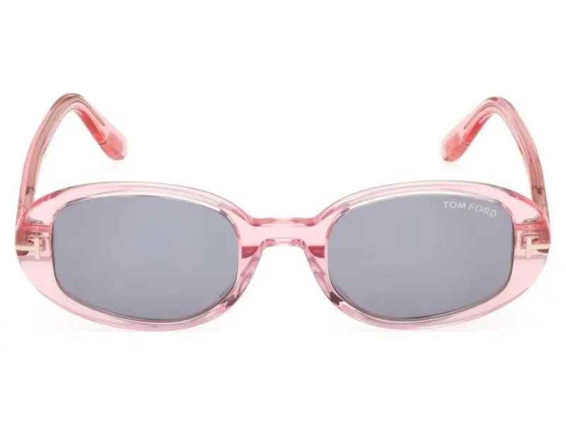 Tom Ford FT1364 72A 49 Parlak Pembe Duman Unisex Güneş Gözlüğü