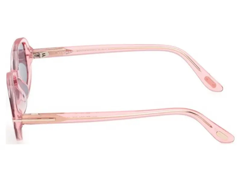 Tom Ford FT1364 72A 49 Parlak Pembe Duman Unisex Güneş Gözlüğü