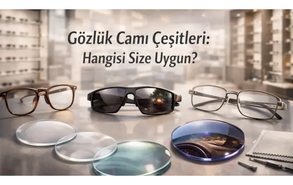 Gözlük Camı Çeşitleri: Hangisi Size Uygun?