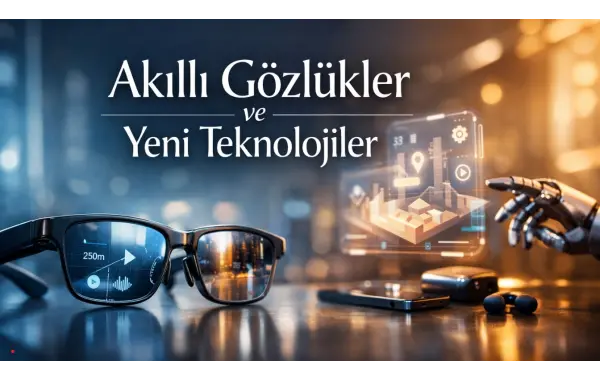 Akıllı Gözlükler ve Yeni Teknolojiler