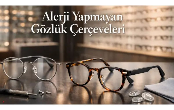 Alerji Yapmayan Gözlük Çerçeveleri