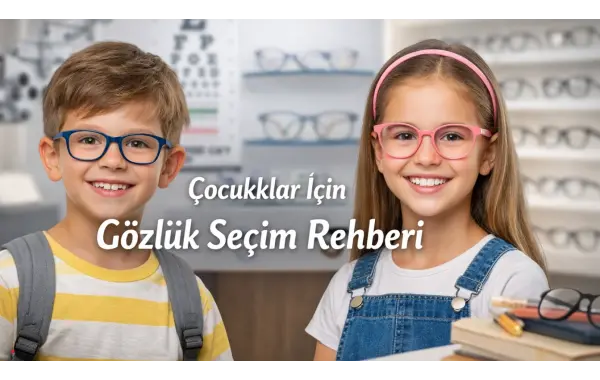 Çocuklar İçin Gözlük Seçim Rehberi