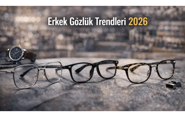 Erkek Gözlük Trendleri 2026