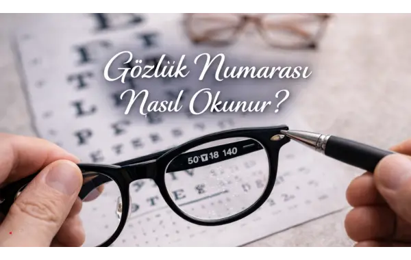 Gözlük Numarası Nasıl Okunur?