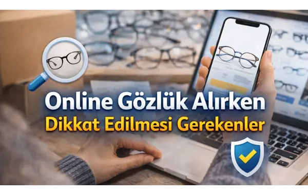 Online Gözlük Alırken Dikkat Edilmesi Gerekenler
