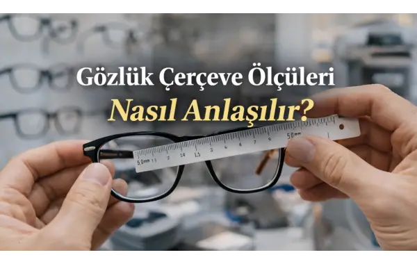 Gözlük Çerçeve Ölçüleri Nasıl Anlaşılır? Doğru Ölçü Okuma Rehberi
