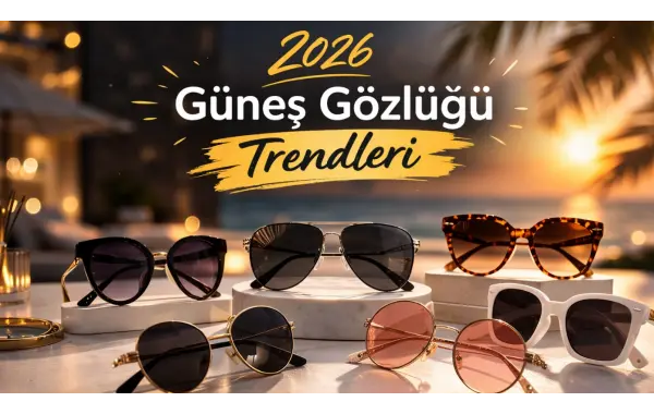 2026 Güneş Gözlüğü Trendleri