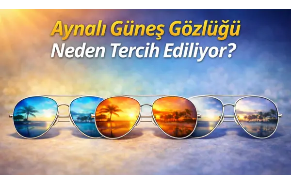 Aynalı Güneş Gözlüğü Neden Tercih Ediliyor?