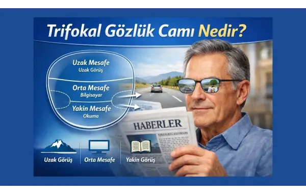 Trifokal Gözlük Camı Nedir?