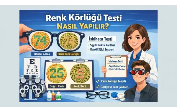 Renk Körlüğü Testi Nasıl Yapılır?