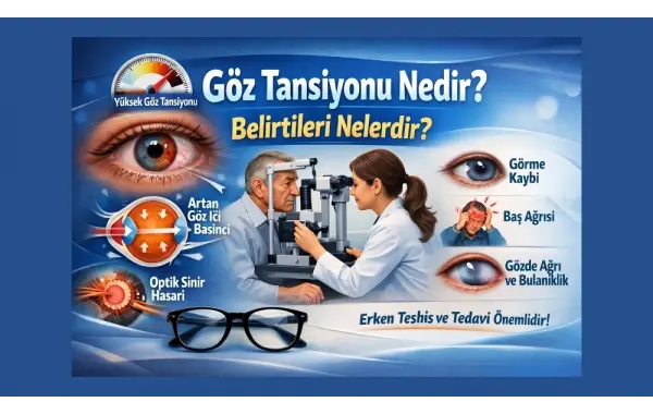 Göz Tansiyonu Nedir, Belirtileri Nelerdir?