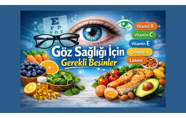 Göz Sağlığı İçin Gerekli Besinler