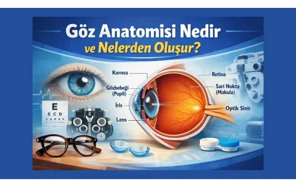 Göz Anatomisi Nedir ve Nelerden Oluşur ?