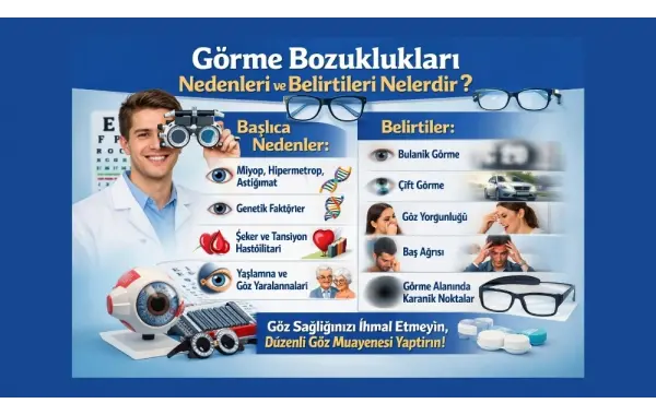 Görme Bozuklukları Nedenleri ve Belirtileri Nelerdir ?
