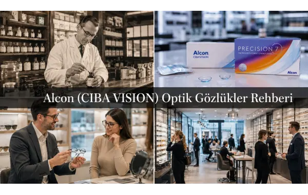 Alcon (CIBA VISION) Optik Gözlükler Rehberi: Teknoloji, Konfor ve Doğru Görüş Planlaması