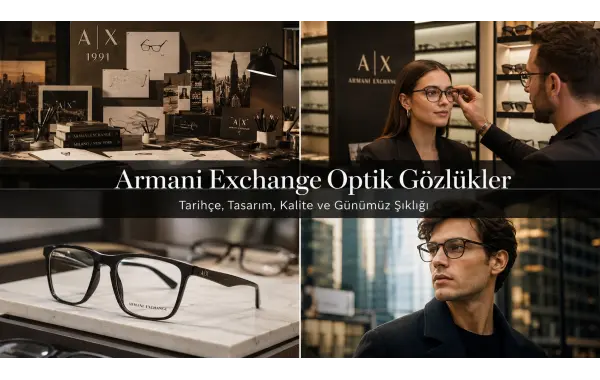 Armani Exchange Optik Gözlükler: Tasarım Mirası, Çerçeve Kalitesi ve Doğru Seçim Rehberi