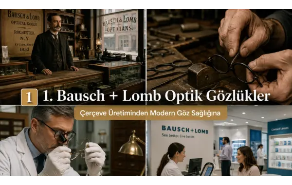Bausch + Lomb Optik Gözlükler: Çerçeve Üretiminden Modern Göz Sağlığına Uzanan Rehber