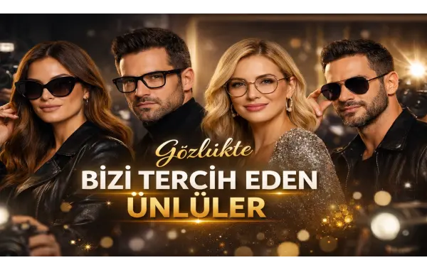 Gözlükte Bizi Tercih Eden Ünlüler