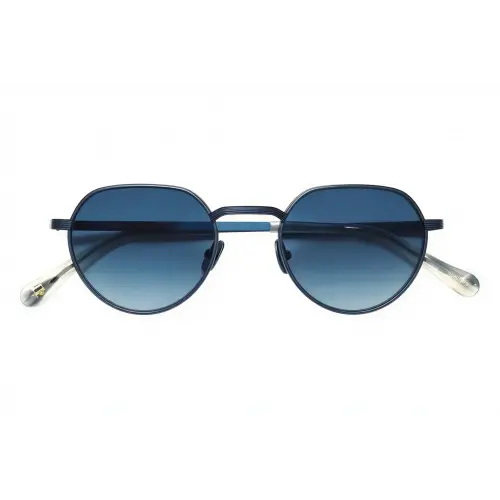 Moscot Smendrik Sun 51 Navy Denim Blue