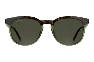 Lacoste L6073S 223 Havana Trns Lght Green