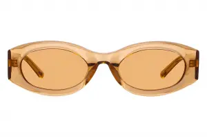 Linda Farrow The Attico Berta Sand/Gold - Sand Lens