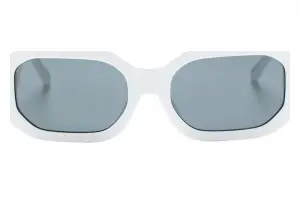 Linda Farrow The Attico Blake White/Silver - Grey Lens