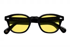 Moscot Lemtosh 49 Black Mellow Yellow