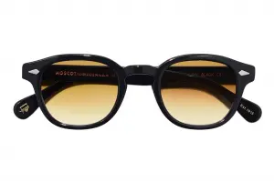 Moscot Lemtosh Base 2 Sun 46 Black Chestnut Fade Lns