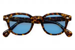 Moscot Lemtosh Base 2 Sun 46 Tortoise Bel Air Blue