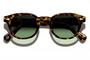 Moscot Lemtosh Base 2 Sun 49 Tortoise Forest Wood