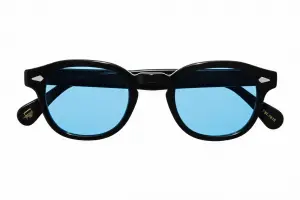Moscot Lemtosh Base 2 Sun Black 49 Celebrity Blue