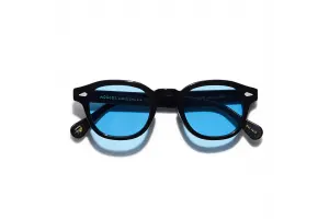 Moscot Lemtosh Base 2 Sun Black 49 Celebrity Blue